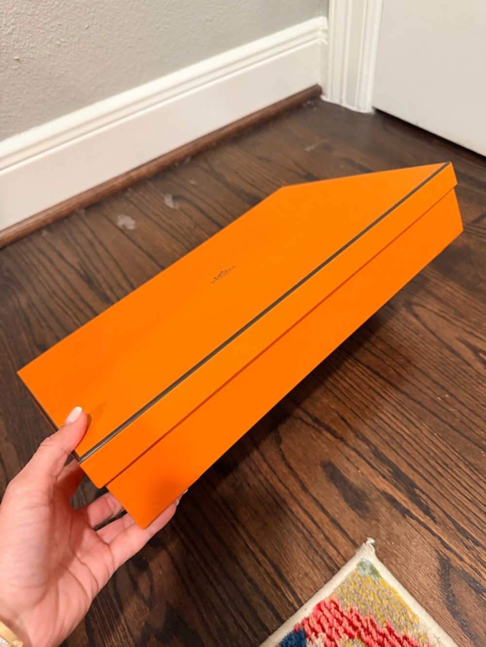 Hermes Orange Decorative Presentation Box